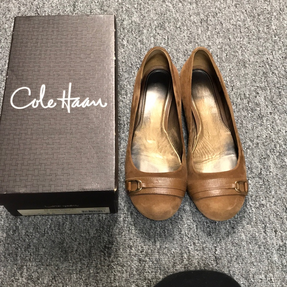 Cole Haan Nike Air brown flats